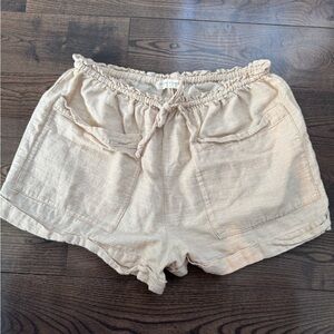 Stitch and feather shorts size small